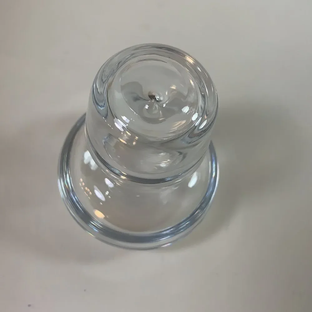 Vintage Clear Glass Serving Bar Accessories Cocktails Liquor Decanter With Top